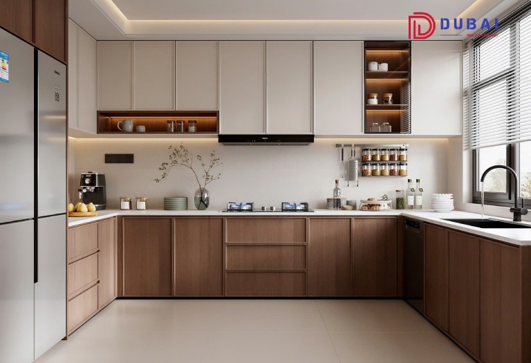 tủ bếp góc xéo