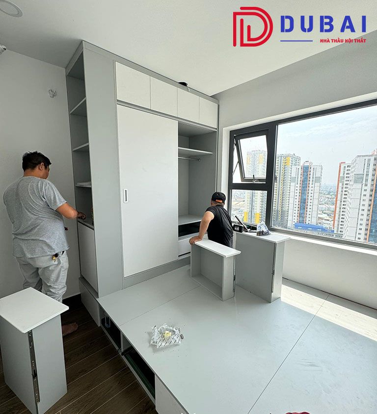 bảng dự toán thi công nội thất