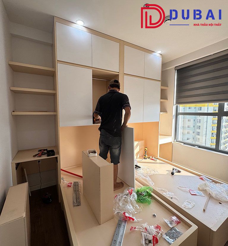 bảng tiến độ thi công nội thất