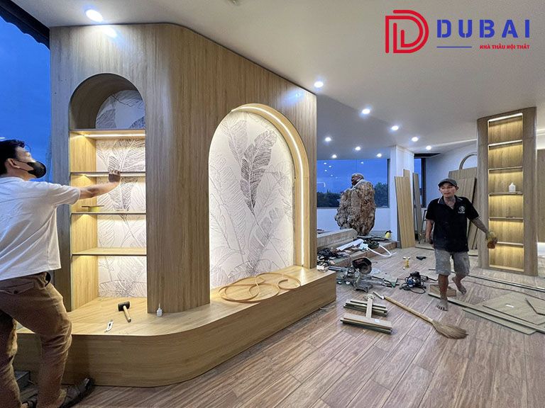 báo giá thi công nội thất gỗ công nghiệp