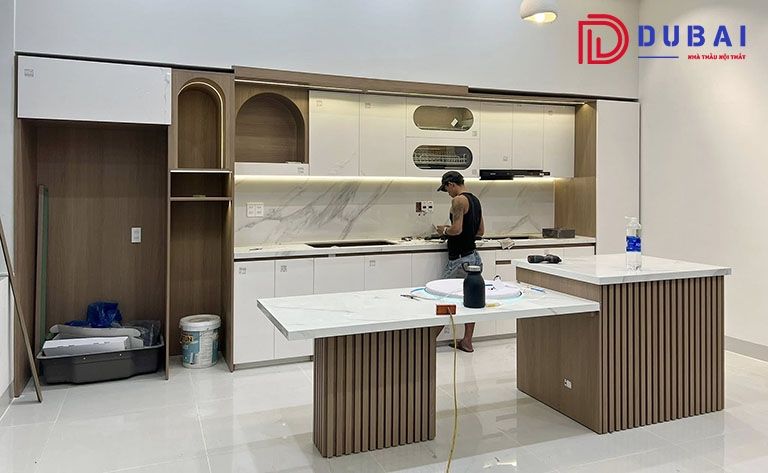 báo giá thi công nội thất gỗ công nghiệp