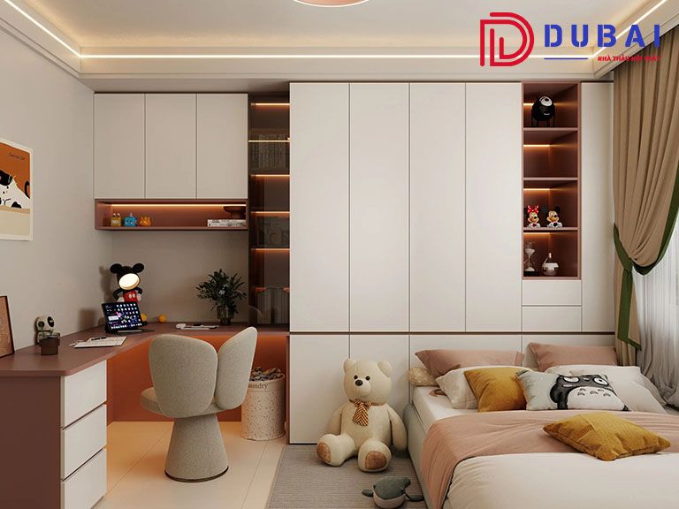 phòng ngủ cho bé gái 11 tuổi