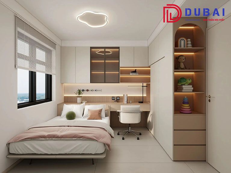 phòng ngủ cho bé gái 11 tuổi