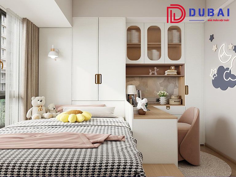 phòng ngủ cho bé gái 13 tuổi