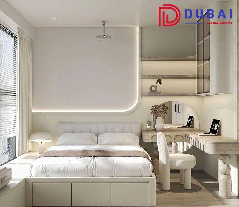 phòng ngủ cho bé gái 13 tuổi