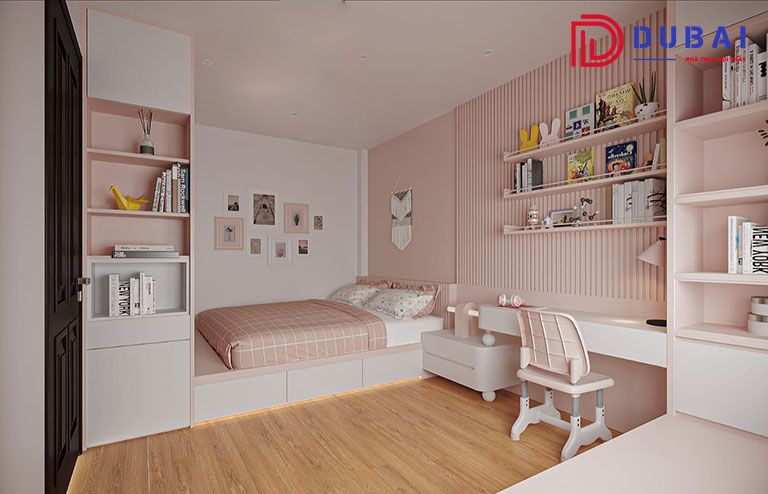 phòng ngủ cho bé gái 15 tuổi