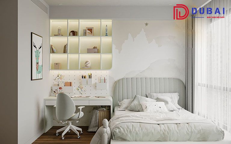 phòng ngủ cho bé gái 15 tuổi