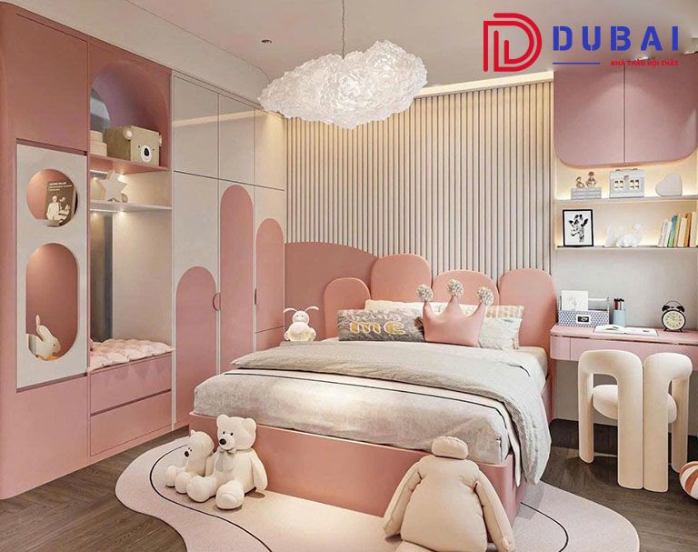 phòng ngủ cho bé gái 15 tuổi