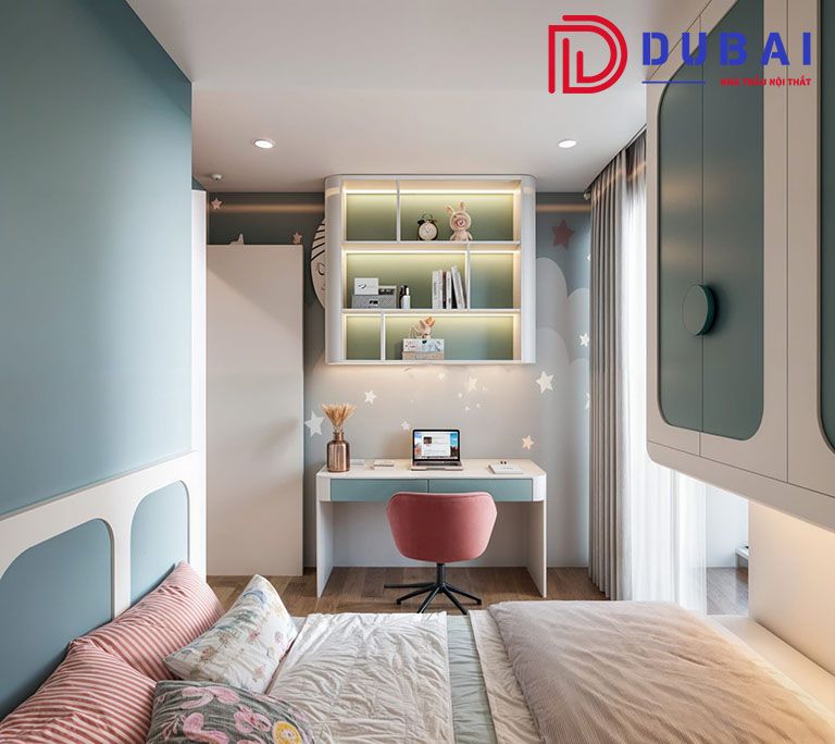 phòng ngủ cho bé gái 15 tuổi