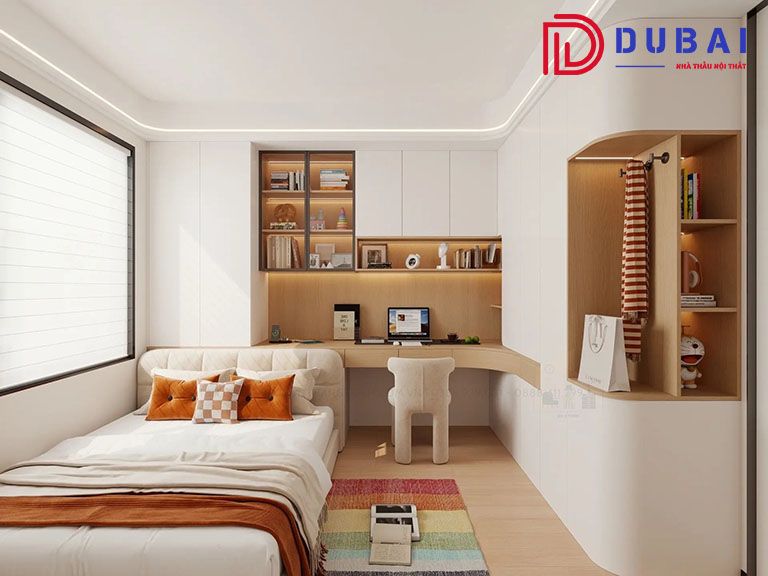 phòng ngủ cho bé gái 18 tuổi