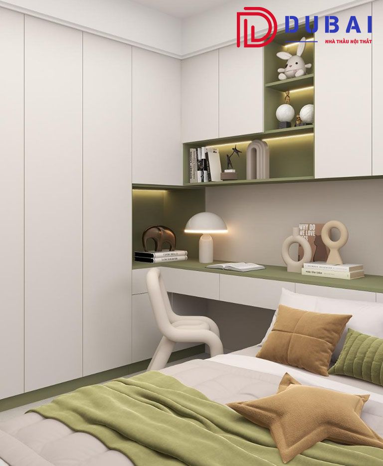 phòng ngủ cho bé gái 18 tuổi