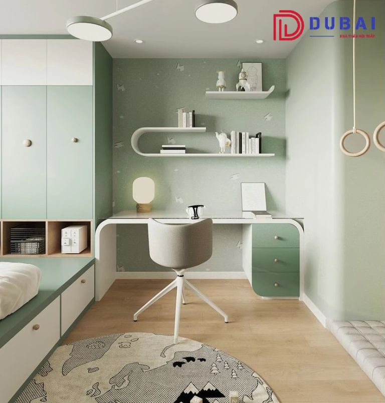 phòng ngủ cho bé gái 18 tuổi