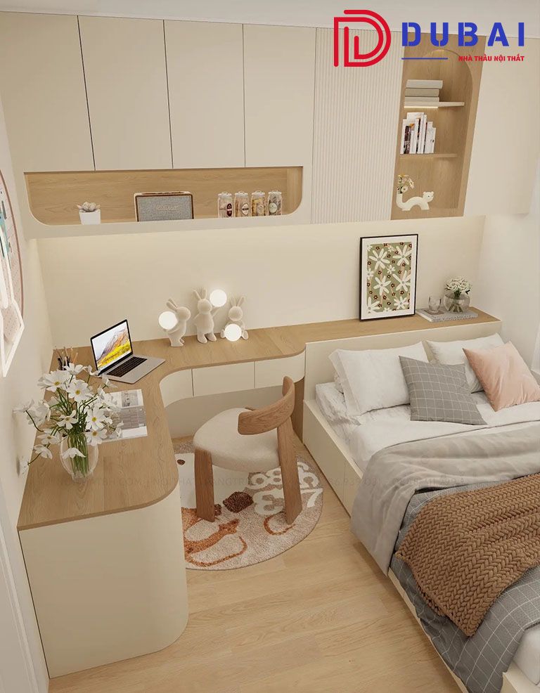 phòng ngủ cho bé gái 18 tuổi