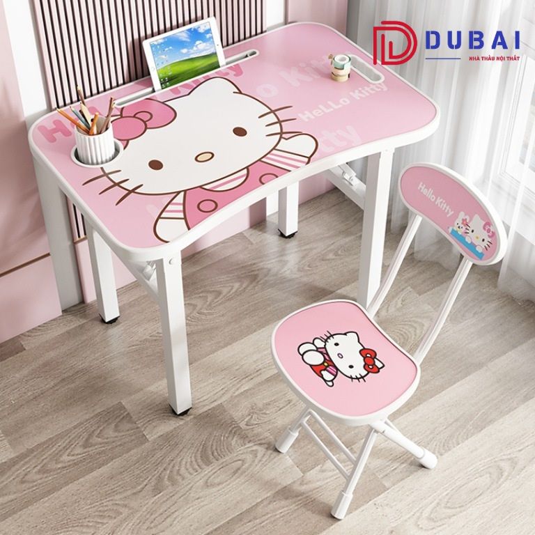 phòng ngủ cho bé gái hello kitty