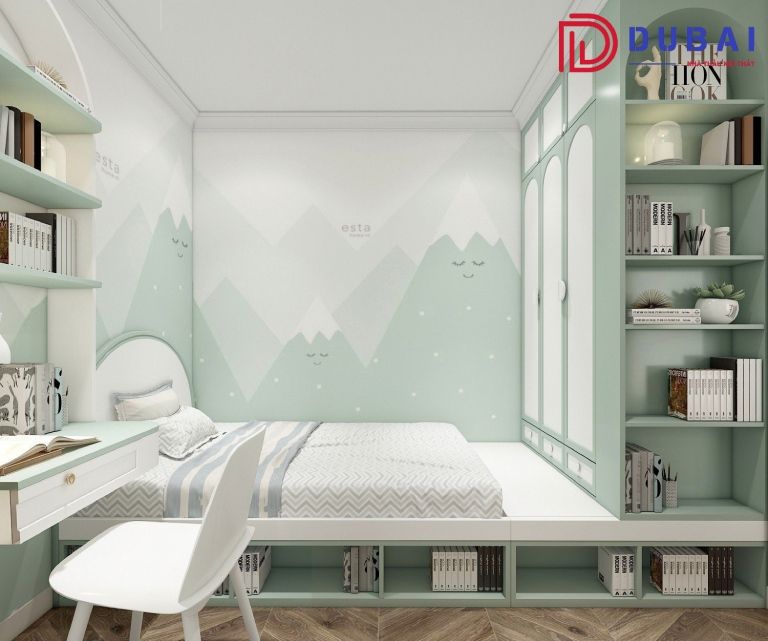 Phòng Ngủ Cho Bé Trai 12 Tuổi