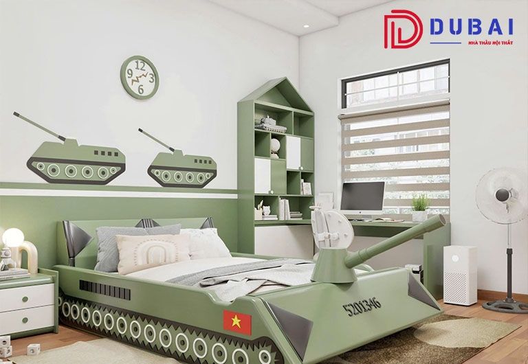 Phòng Ngủ Cho Bé Trai 12 Tuổi