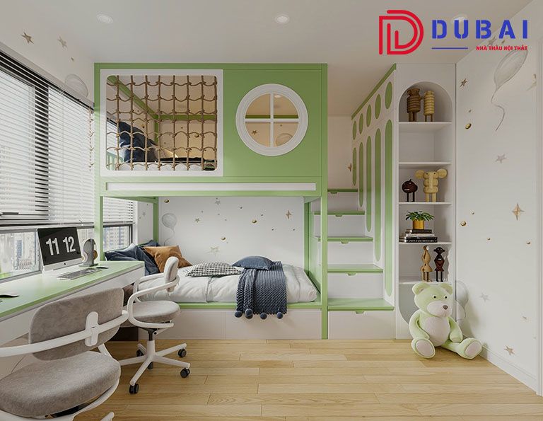 Phòng Ngủ Cho Bé Trai 12 Tuổi