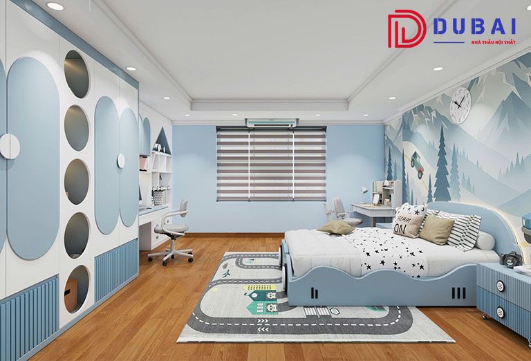 Phòng Ngủ Cho Bé Trai 12 Tuổi