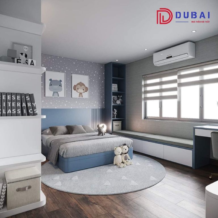 phòng ngủ cho bé trai 15 tuổi