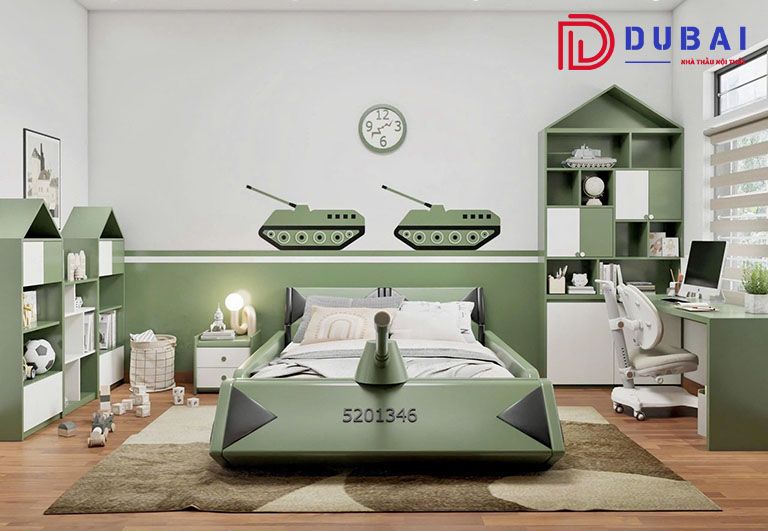 Phòng Ngủ Cho Bé Trai 6 Tuổi