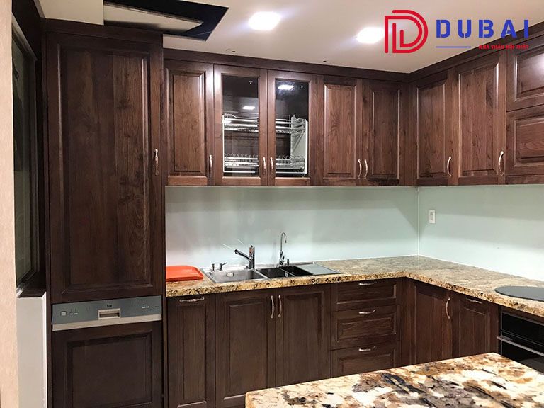 thi công nội thất gỗ óc chó