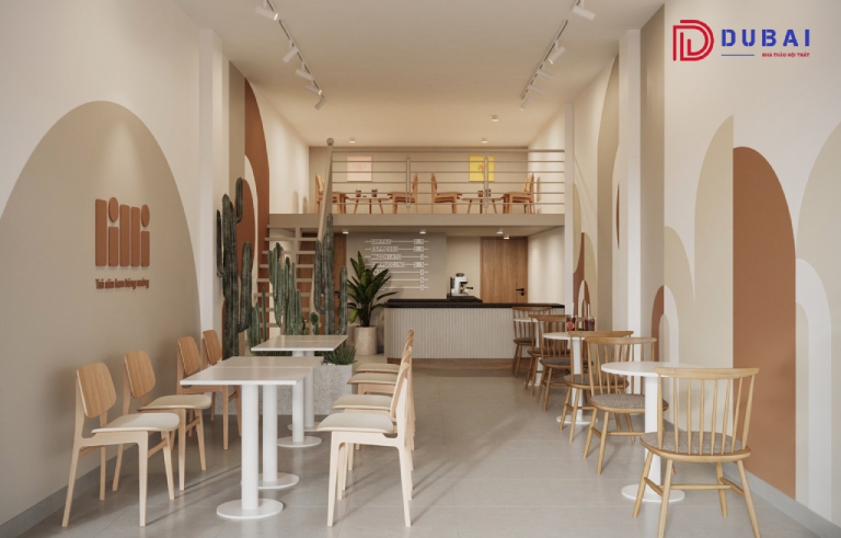 Thi Công Nội Thất Quán Trà Sữa