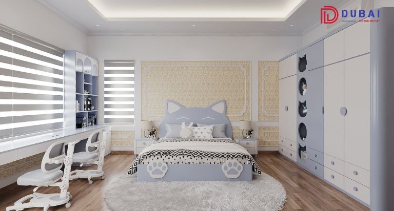 thiết kế phòng ngủ cho bé trai