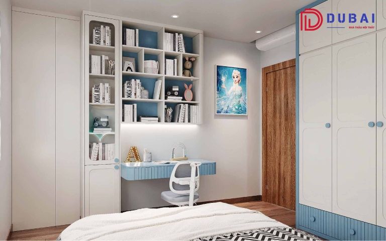 thiết kế phòng ngủ cho bé trai