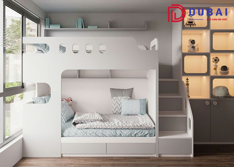 thiết kế phòng ngủ cho bé trai