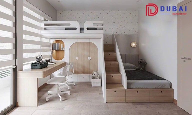 giường tầng cho bé trai