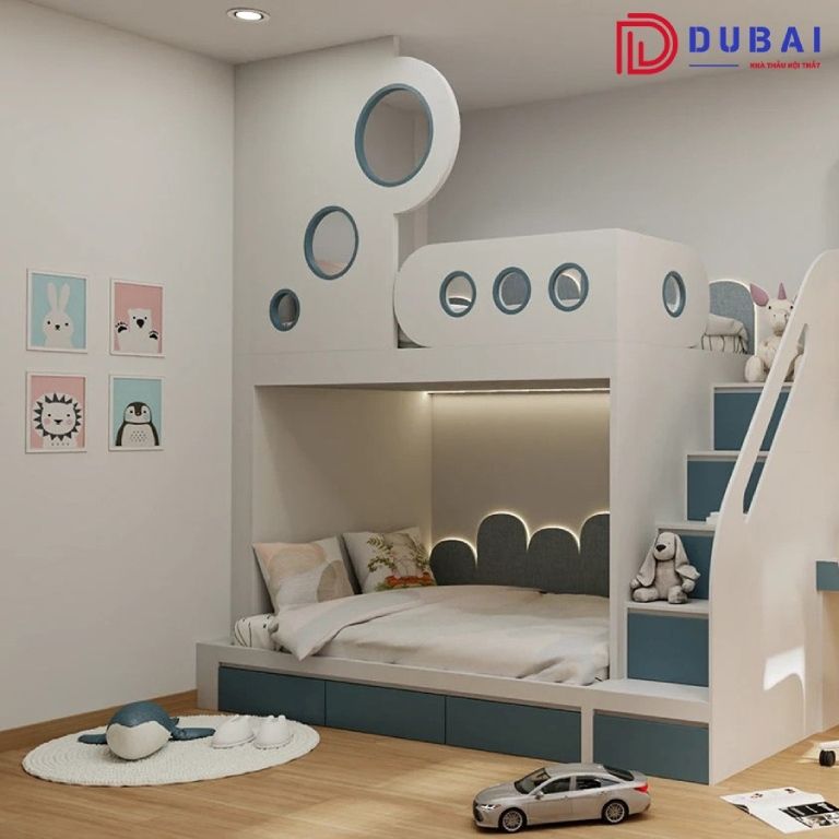 giường tầng cho bé trai