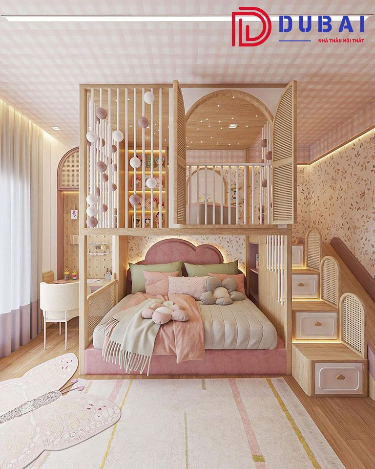 phòng ngủ giường tầng