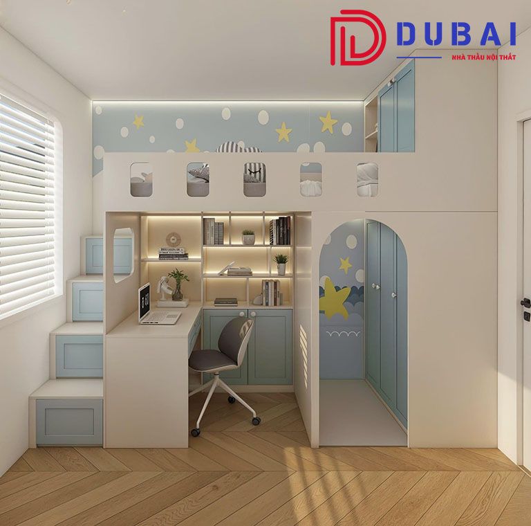 phòng ngủ giường tầng