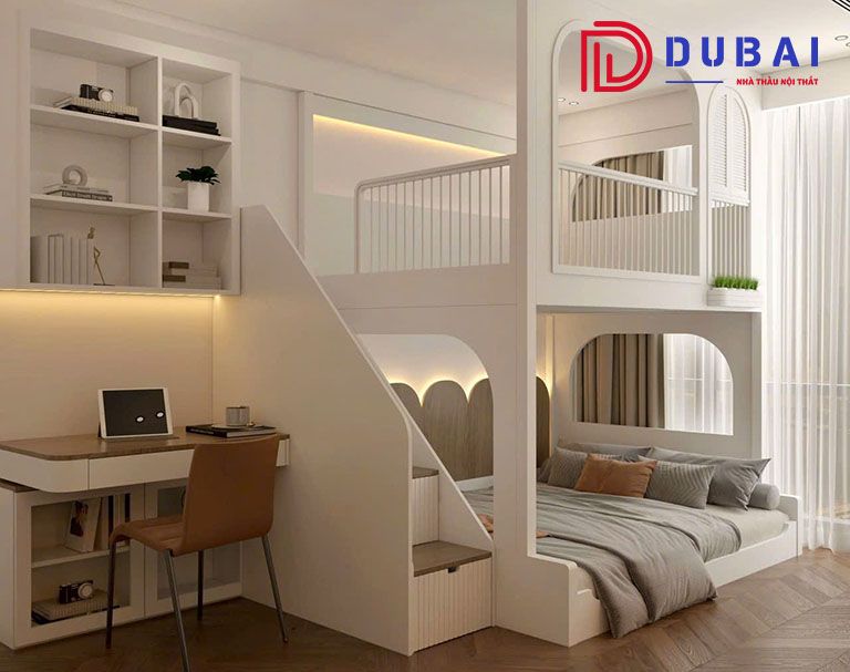 phòng ngủ giường tầng