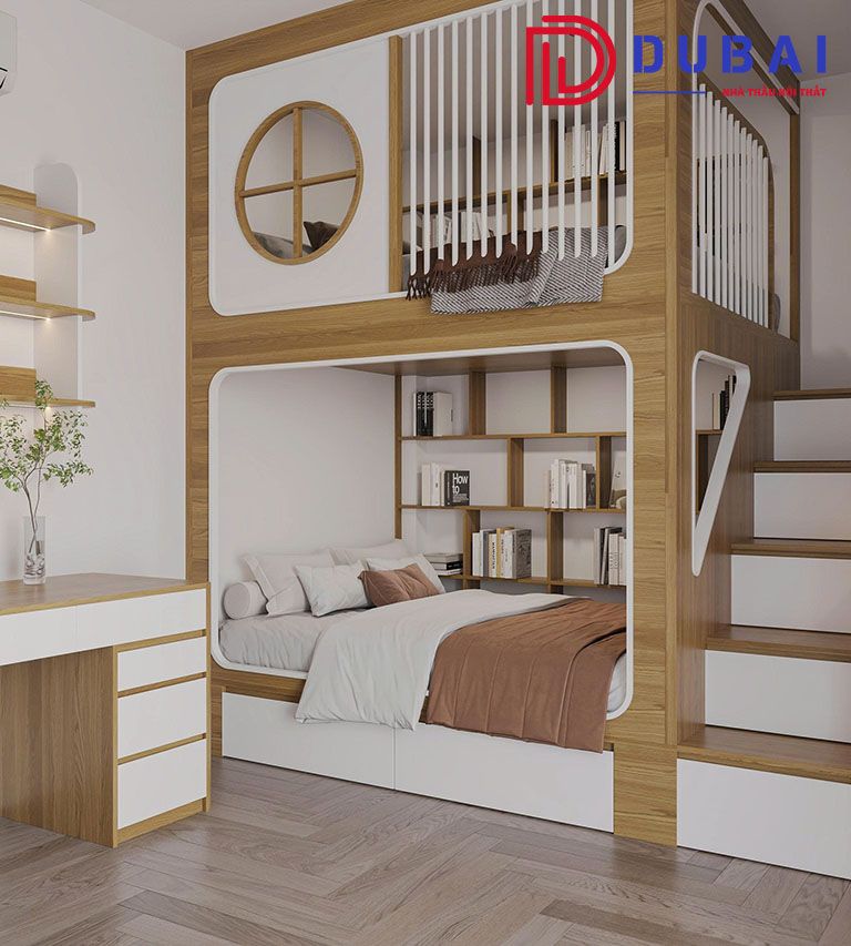 phòng ngủ giường tầng